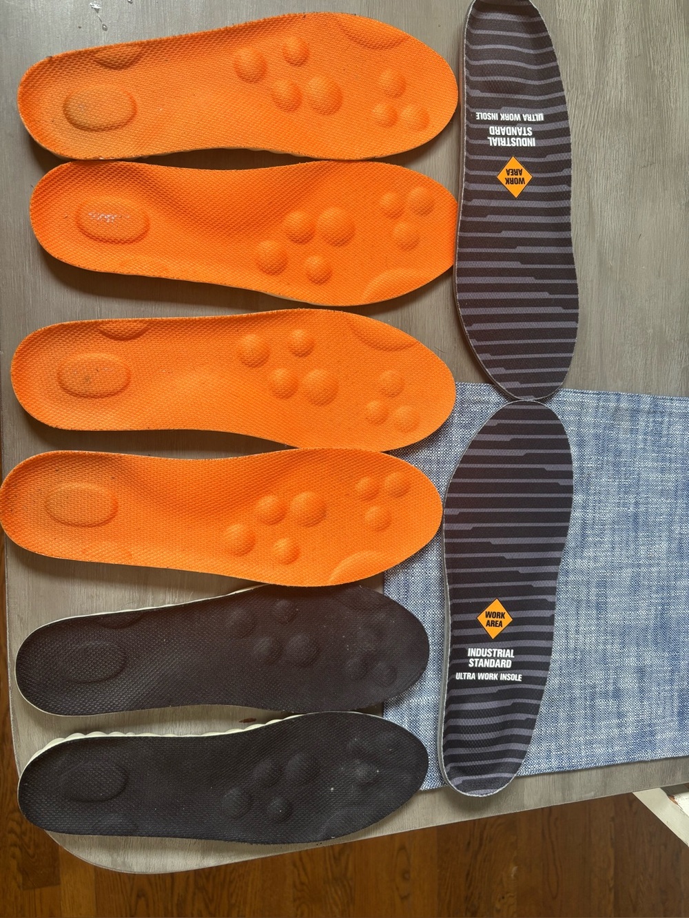 Work Area Industrial Standard Ultra Mens Work Insoles - size 12